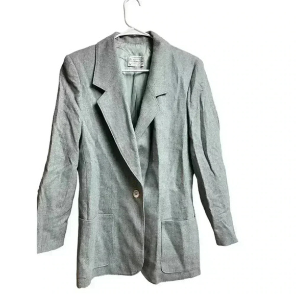 Miss‎ Pendleton 100% Virgin Wool Blazer Jacket - Picture 2 of 6